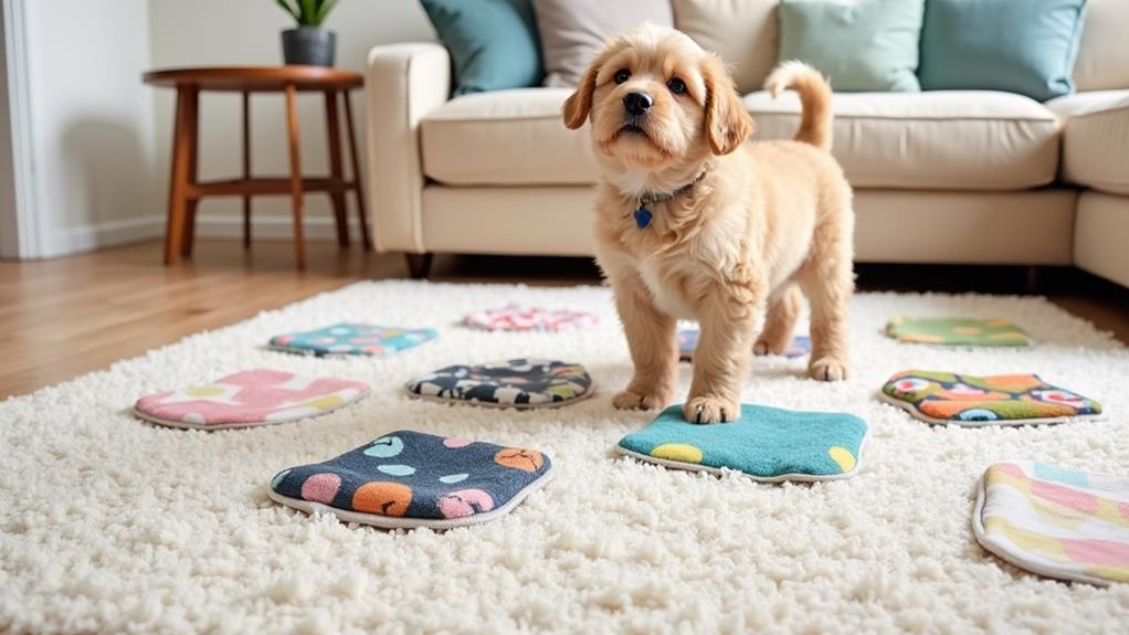 How to Keep Puppy Pads in Place?