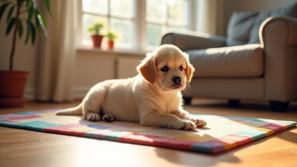 tape secured pads method