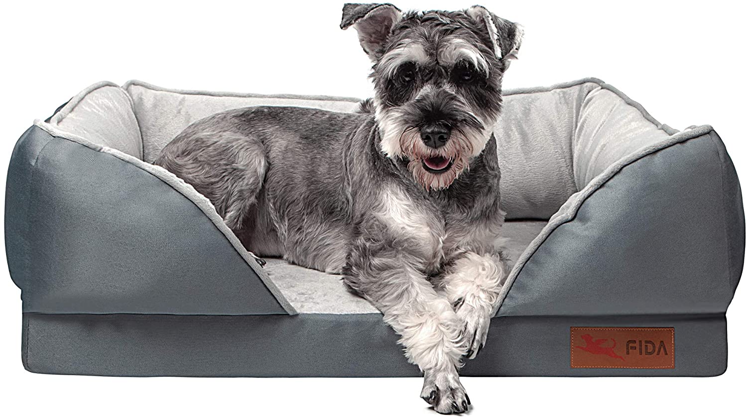 Fida Orthopedic Dog Bed with Memory Foam Base-jpeg