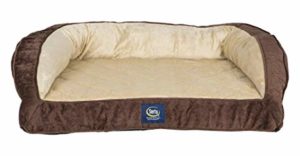 Serta-Orthopedic-Quilted-Couch-Dog-Bed